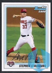 2010 1st Bowman Card #BP1 Stephen Strasburg *RC*